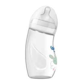Wee Baby Natural Isıya Dayanıklı Açılı 260 ml Cam Biberon