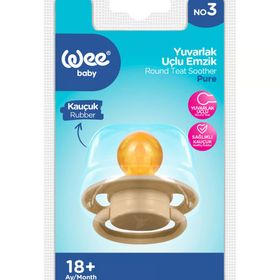 Wee Baby No 3 Krem Pure Kauçuk Uçlu Emzik