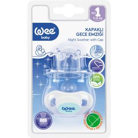 Wee Baby No:1 Mavi Kapaklı Gece Emziği