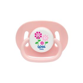 Wee Baby No:1 Pembe Oval Gövdeli Yuvarlak Uçlu Emzik