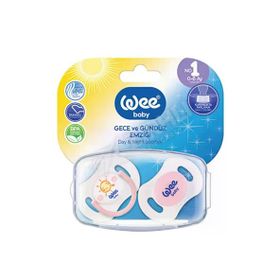 Wee Baby No:1 Saklama Kabı 2 Gece Gündüz Emzik