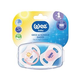 Wee Baby No:1 Saklama Kabı 2 Gece Gündüz Emzik