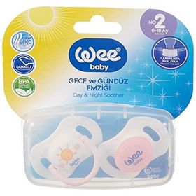 Wee Baby No:2 Gece Gündüz 2'li Emzik