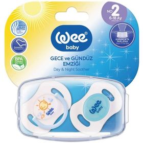 Wee Baby No:2 Mavi Gece Gündüz 2'li Emzik