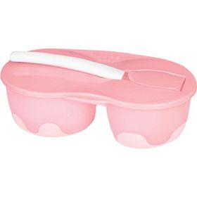 Wee Baby Pembe 2 Hazneli Mama Kabı Seti