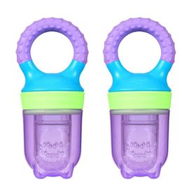 Wee Baby Pembe 2'li Set Meyve Süzgeci