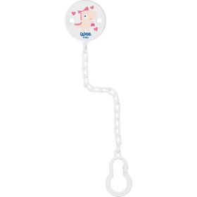 Wee Baby Pembe Dinazor Desenli Emzik Askısı