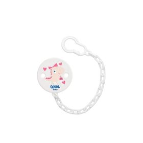 Wee Baby Pembe Dinazor Desenli Emzik Askısı