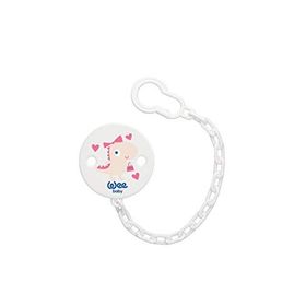 Wee Baby Pembe Dinazor Desenli Emzik Askısı