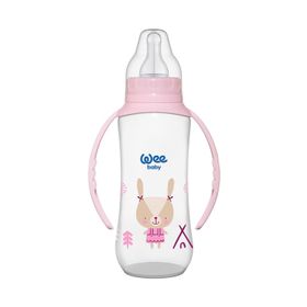 Wee Baby Pembe Klasik Kulplu 270 ml Pp Biberon
