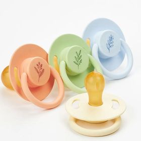 Wee Baby Pure Kauçuk Uçlu Karma Renk 0-6 Ay Emzik