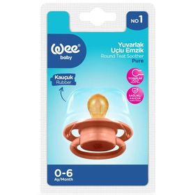 Wee Baby Pure Yuv Kauçuk No 1 Emzik