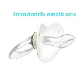 Wee Baby Şeffaf Desenli 0+ Ay Damaklı Silikon Emzik