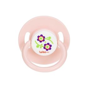 Wee Baby Silikon Desenli No:3 Pembe Emzik