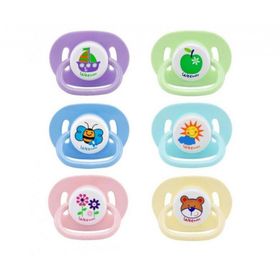 Wee Baby Silikon Desenli No:3 Pembe Emzik