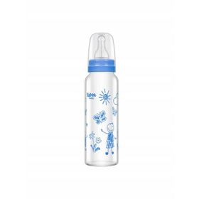 Wee Baby Wee Baby Isıya Dayanıklı Cam Biberon 240 Ml -