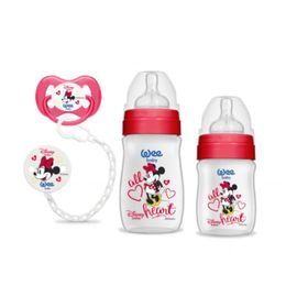 Wee Baby WEE10006 Di̇sney Mi̇nni̇e Biberon Seti̇