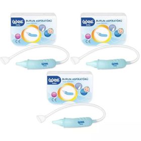 Wee Baby WEE162 3'lü Saklama Kutulu Nasal Burun Aspiratörü