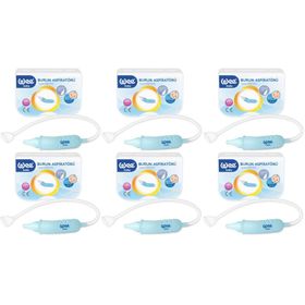 Wee Baby WEE162 6'lı Saklama Kutulu Nasal Burun Aspiratörü