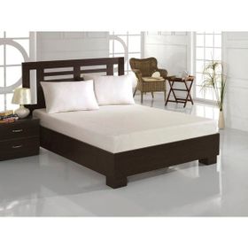 Weekend Home Beyaz Çift Kişilik Lastikli Çarşaf Takımı