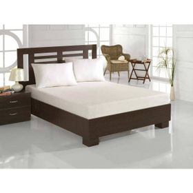 Weekend Home Beyaz Çift Kişilik Lastikli Çarşaf Takımı