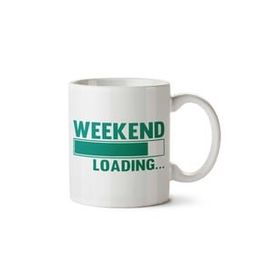 Weekend Loading Baskılı Kupa