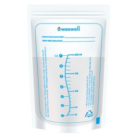Weewell 25'li Süt Saklama Poşeti