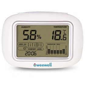 Weewell Nem Sıcaklık Ölçer