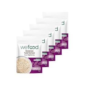 Wefood 300 gr İnce Öğütülmüş Glutensiz Yulaf Ezmesi (3 adet)