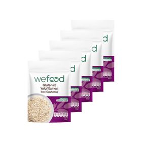 Wefood 300 gr İnce Öğütülmüş Glutensiz Yulaf Ezmesi (3 adet)