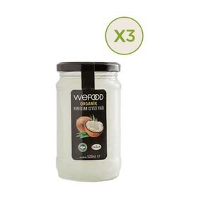 Wefood 3x300 ml Hindistan Cevizi Yağı