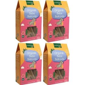 Wefood 4x90 gr Organik Bebe Bisküvisi