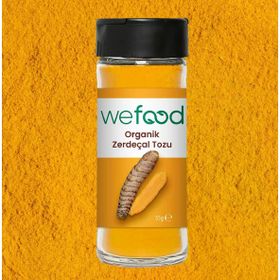 Wefood 55 gr Organik Zerdeçal Tozu