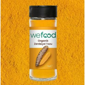 Wefood 55 gr Organik Zerdeçal Tozu