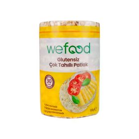 Wefood Organik 100 gr Çok Tahıllı Pirinç Patlağı