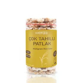 Wefood Organik 100 gr Çok Tahıllı Pirinç Patlağı