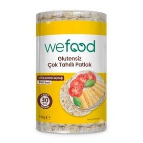 Wefood Organik 100 gr Çok Tahıllı Pirinç Patlağı