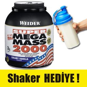 Weider Mega Mass 2000 3 kg Protein