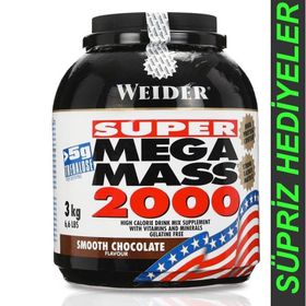 Weider Mega Mass 2000 3 kg Protein