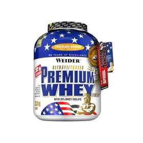 Weider Premium Whey 2.3kg Protein Tozu