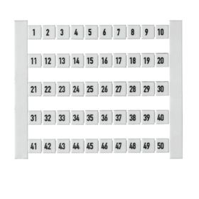 WEİDMÜLLER 4008190135157 DEK 5W 1-50 1 Kutu 500 Adet Klemens Etiketi