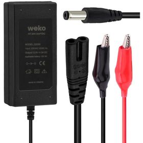 Weko 12.6 Volt - 3 Amper 5.5x2.5 Krokodil Uçlu Ledli Masaüstü Şarj Adaptörü