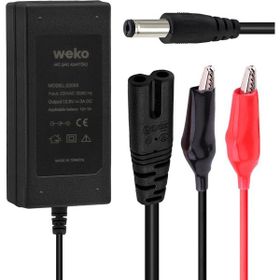 Weko 12.6 Volt - 3 Amper 5.5x2.5 Krokodil Uçlu Ledli Masaüstü Şarj Adaptörü