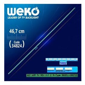 Weko 42 Art Tv Rev 0.3 2 R Type 6920L 0001C 46.7 cm 54 Ledli WK 699 Tv LED Bar