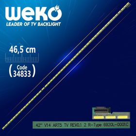 Weko 42 V14 Art5 Tv Rev0.1 2 R Type 6920L 0001C 46.5 cm 48 Ledli WK 385 LED Tv Bar