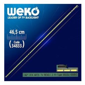 Weko 42 V14 Art5 Tv Rev0.1 2 R Type 6920L 0001C 46.5 cm 48 Ledli WK 385 LED Tv Bar