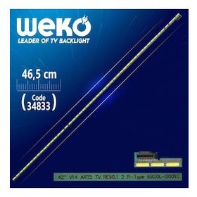 Weko 42 V14 Art5 Tv Rev0.1 2 R Type 6920L 0001C 46.5 cm 48 Ledli WK 385 LED Tv Bar
