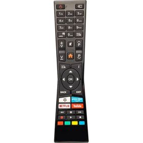 Weko KL Vestel RC A2 43100P - JVC RM-C3337 RC0360/01 Yazısız Netflix Youtube Prime Video Tuşlu LCD LED TV Kumandası