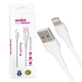 Weko WK-22019 No:5 USB To Lightning Telefon Şarj Kablosu
