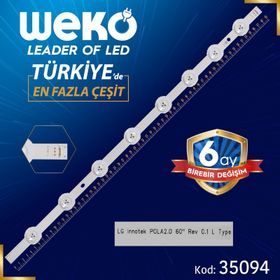 Weko WK-311 POLA2.0 L Type 63.4 cm 8 Ledli Panel